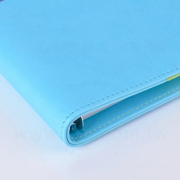 25K彩色工商日誌-磁扣式活頁筆記本-可訂製內頁及客製化加印LOGO_7